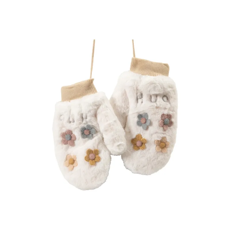 BAIJUAN Knit Gloves Women's-3
