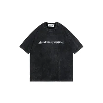 SFTTR Elbow Length Sleeved T Shirt Unisex Black