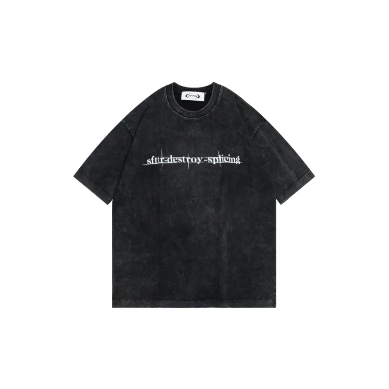 SFTTR Elbow Length Sleeved T Shirt Unisex Black-0