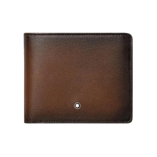 MONTBLANC Meisterstuck Leather Wallet Men's Tan/Light Brown-0