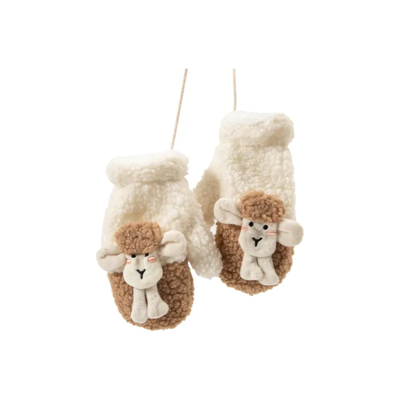 BAIJUAN Knit Gloves Unisex-5