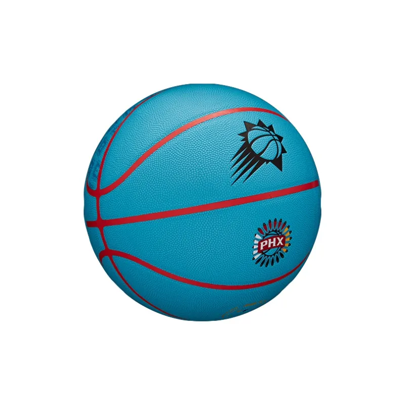 Wilson NBA City Series PU Basketball Blue Size 7 Ball Training-3