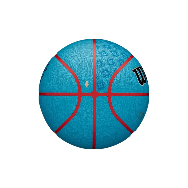 Wilson NBA City Series PU Basketball Blue Size 7 Ball Training-4