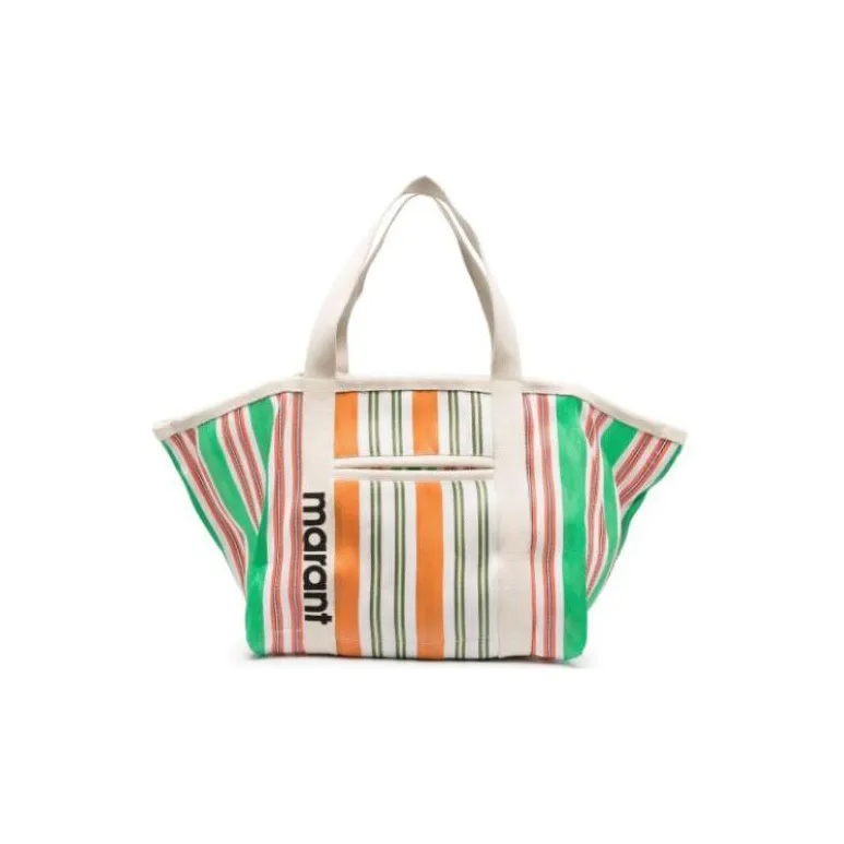 ISABEL MARANT Darwen Nylon One Shoulder Handbags Women's Light Green-0