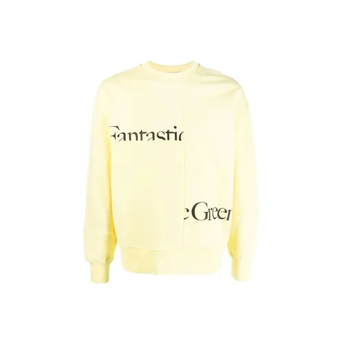 MSGM Sweatshirts Unisex Yellow