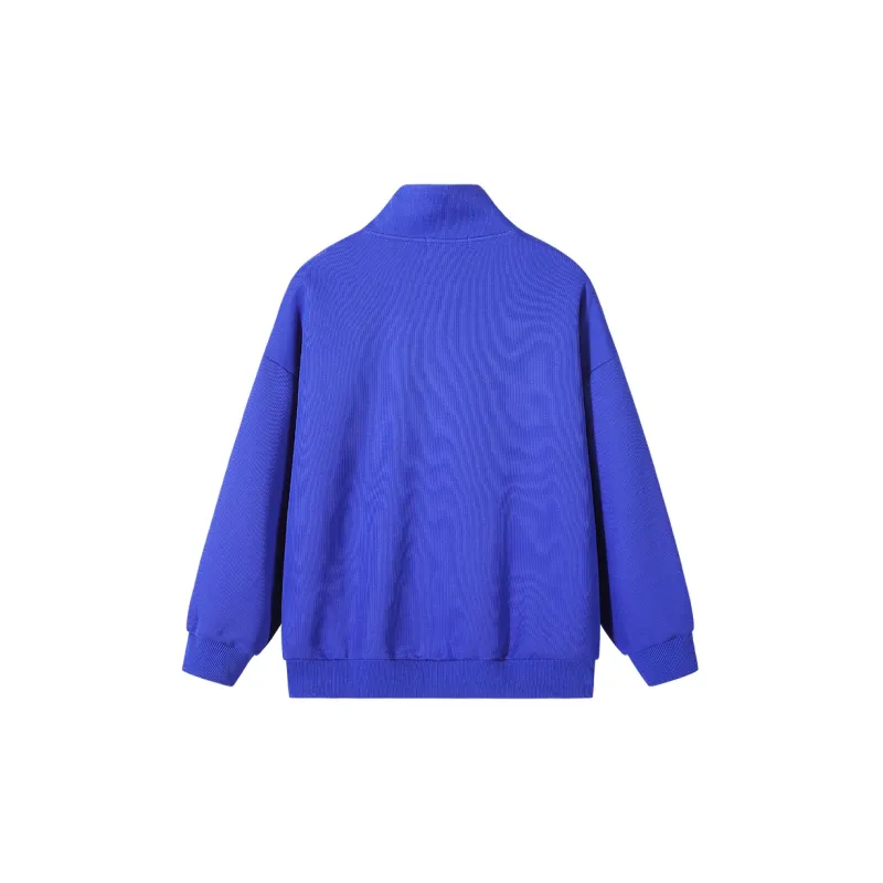 SCRM Half Turtleneck Loose Fit Sweatshirt Unisex-17