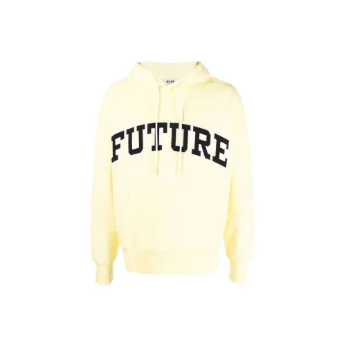 MSGM Sweatshirts Unisex Yellow