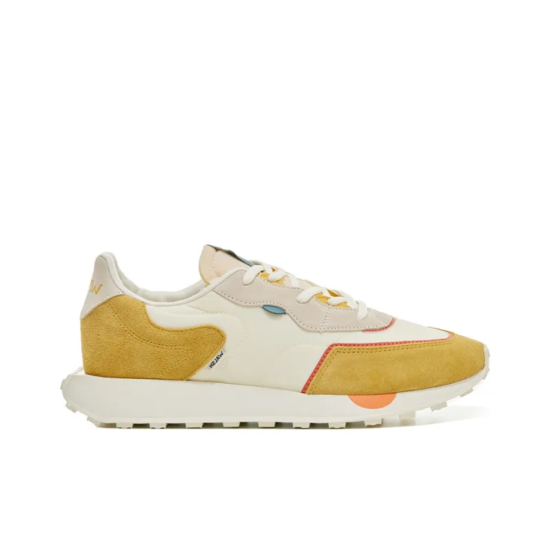 Norman Walsh EMERALD Running Shoes Unisex Yellow Beige-1