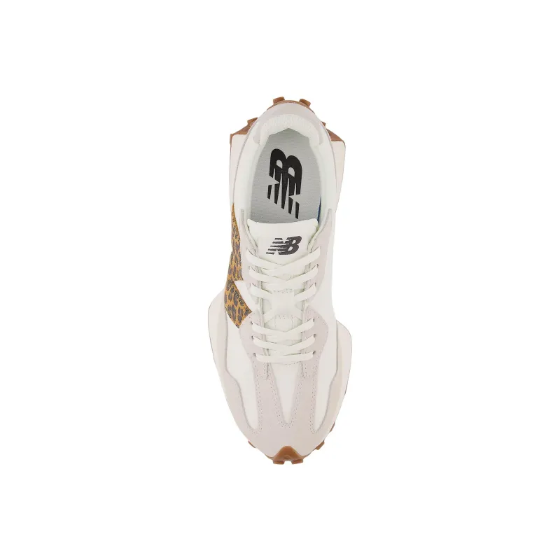 New Balance 327 Sea Salt Phantom Leopard Print Workwear Women's-3