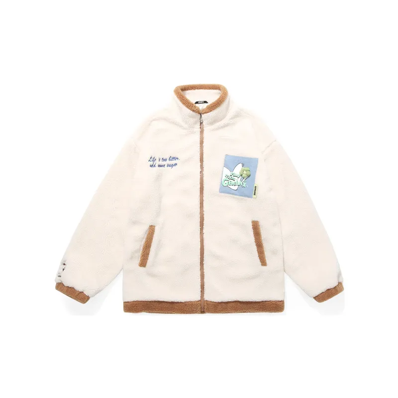 GENANX Loose Fit Thickened Jacket Unisex-7