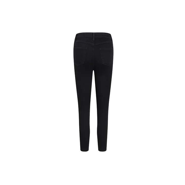 LIUREGALI Jeans Women's Black-1
