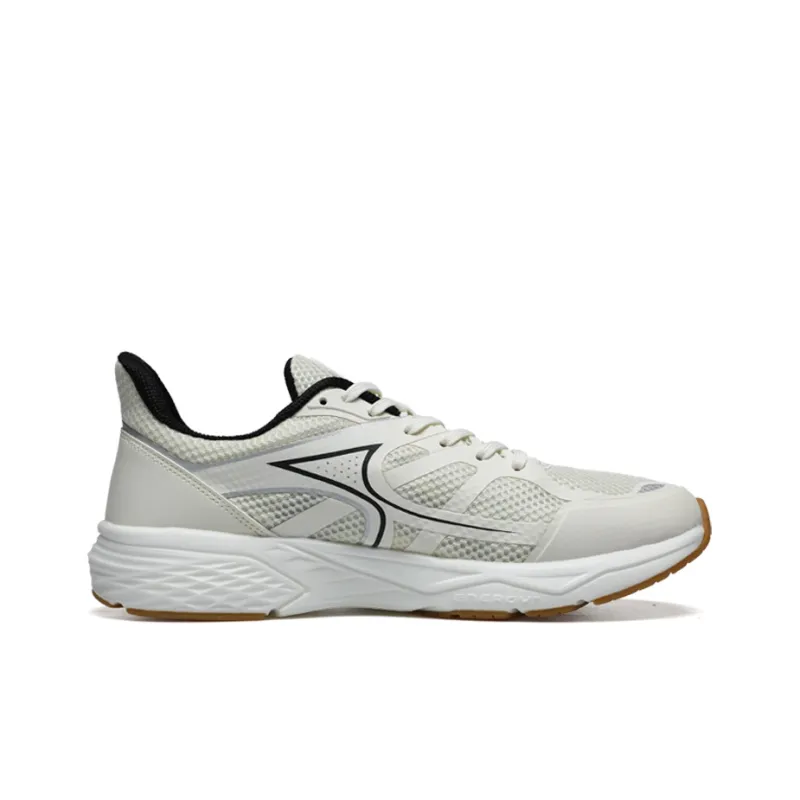 HEALTH 705V1 Lightweight And Breathable Low Top Running Shoes Unisex Ecru-1