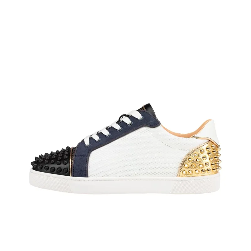 CL LUBOTING Low Top Skateboard Shoes Men's White-0