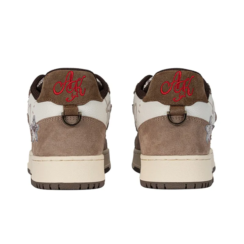 KAALIXTO Skateboarding Retro Low 'Vintage Brown'-4