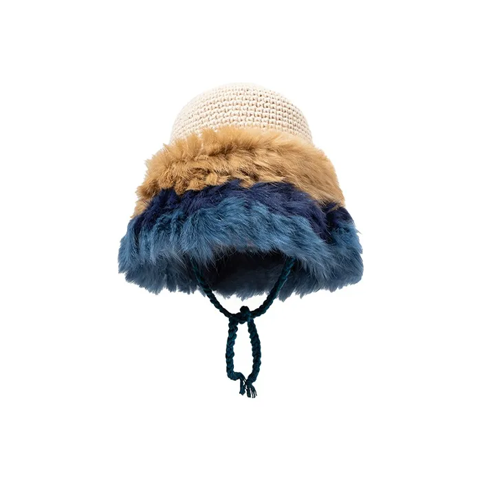 AAJF Rabbit Fur Beanies Women's-1