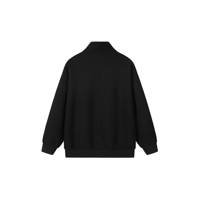 SCRM Half Turtleneck Loose Fit Sweatshirt Unisex-1