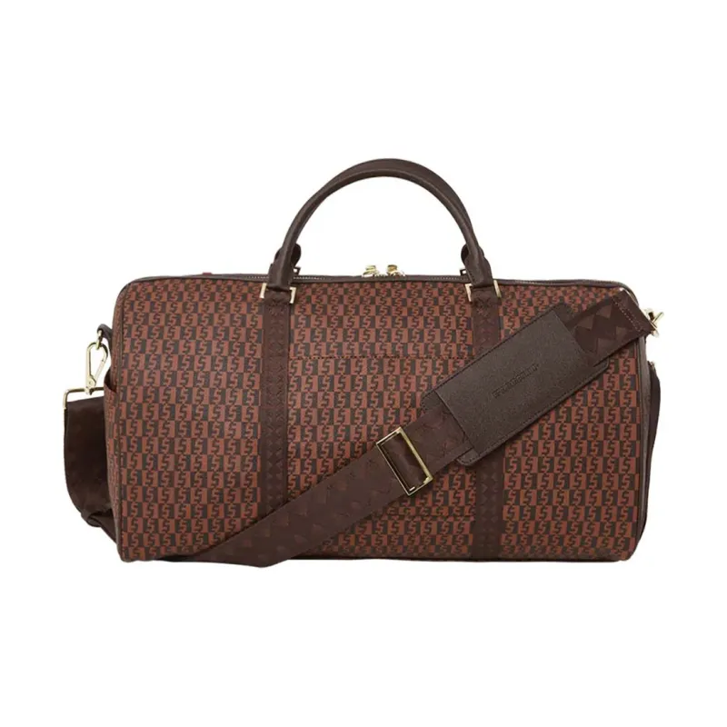 SPRAYGROUND PVC Handbag Medium Size Unisex Brown-3