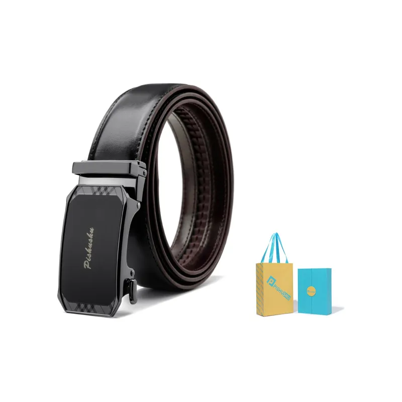 PISHUSHU Leather Belts Unisex-15