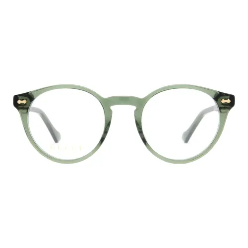 GUCCI Eyeglass Frames Men Green