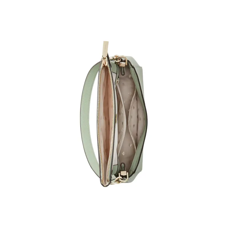 Kate Spade Leather Handbag Shoulder Bag Women's Light Aphrodite Green-3