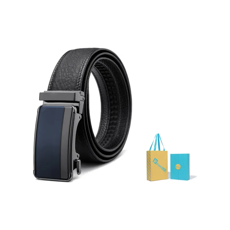 PISHUSHU Leather Belts Men-16
