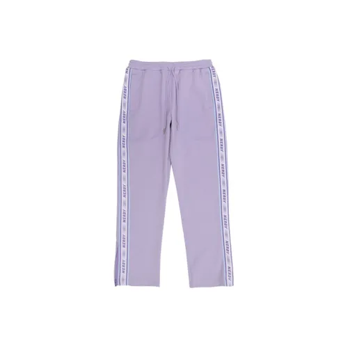 Nerdy Casual Pants Unisex Purple