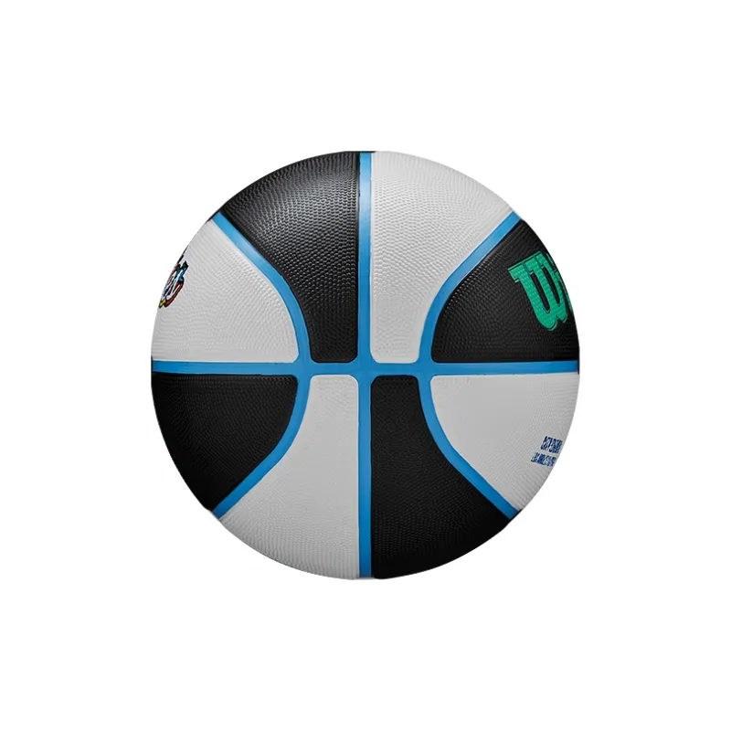 Wilson NBA City Series Size 7 Ball Outdoor Basketball Rubber Red White-2
