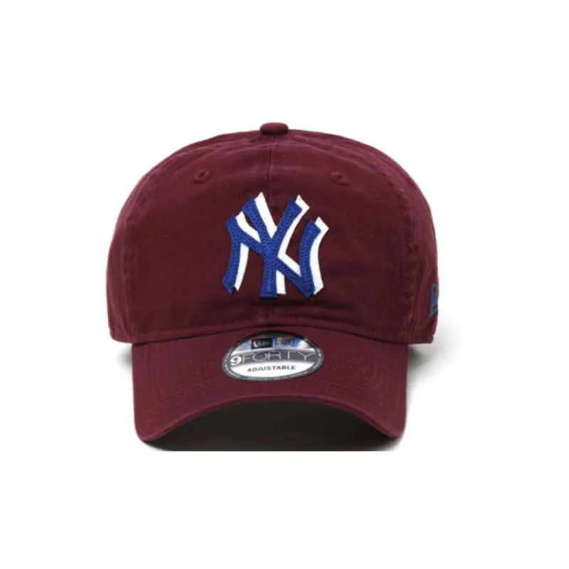 New Era Baseball Caps Unisex Burgundy-2