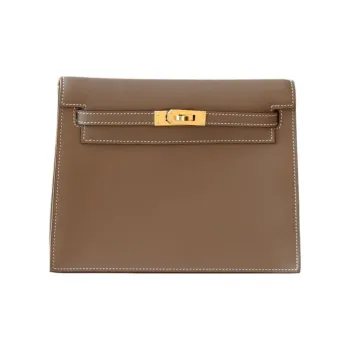 HERMES Kelly Danse Swift Leather Handheld Crossbody Bag, Shoulder Bag Women's