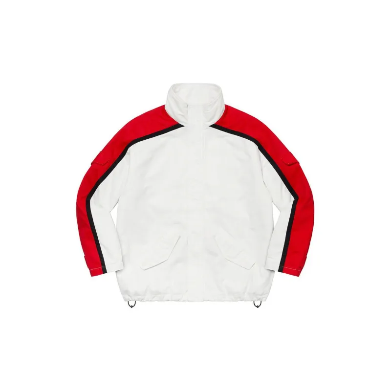 Supreme Brushed Twill Zip Jacket - POIZON 