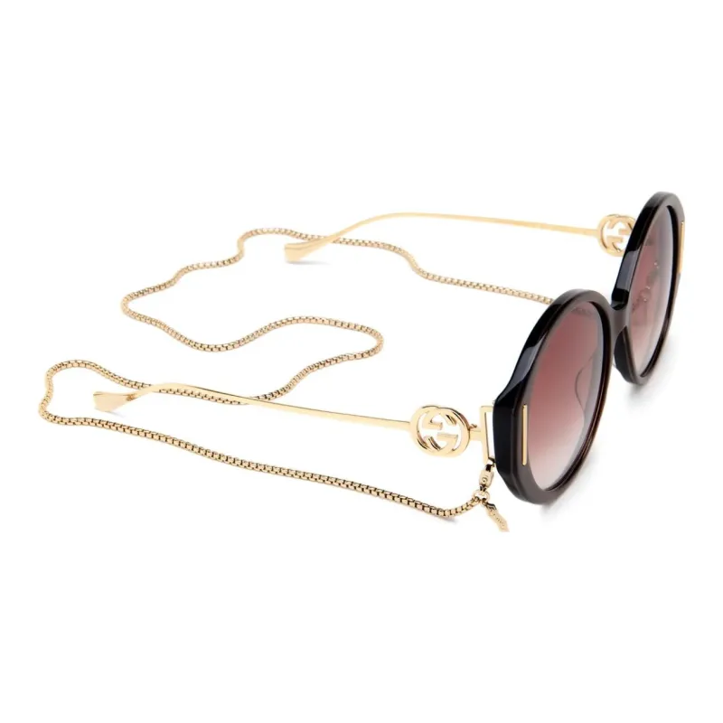 GUCCI Round Frame Sunglasses-1