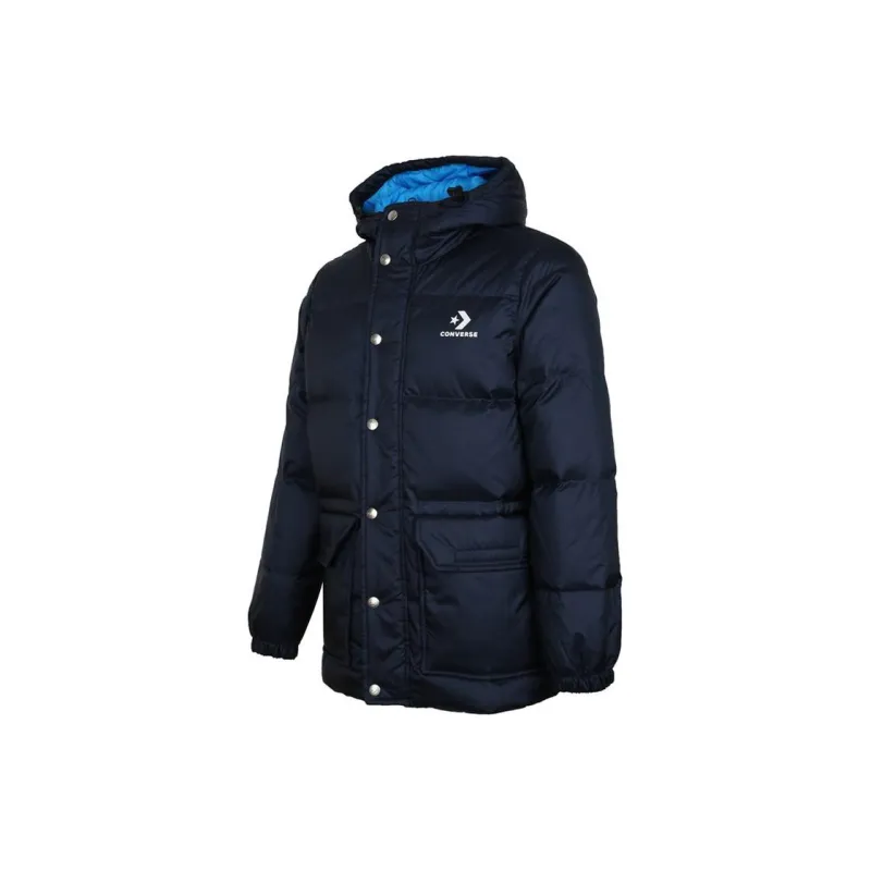 Converse Down Jacket Men's Blue-2