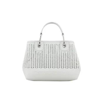 EMPORIO ARMANI Polyurethane Shoulder Bag Crossbody Bag Handbag Women's Light Blue