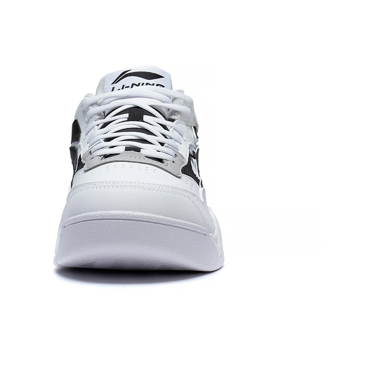 LINING BBS Casual Shoes Men Low-Top White Black US M 9.5
