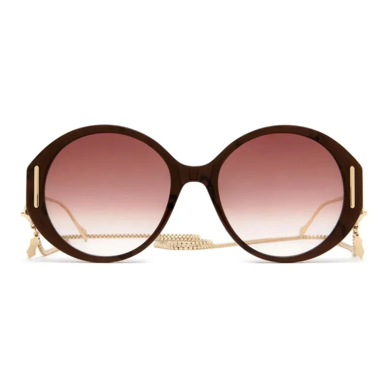 GUCCI Round Frame Sunglasses-0