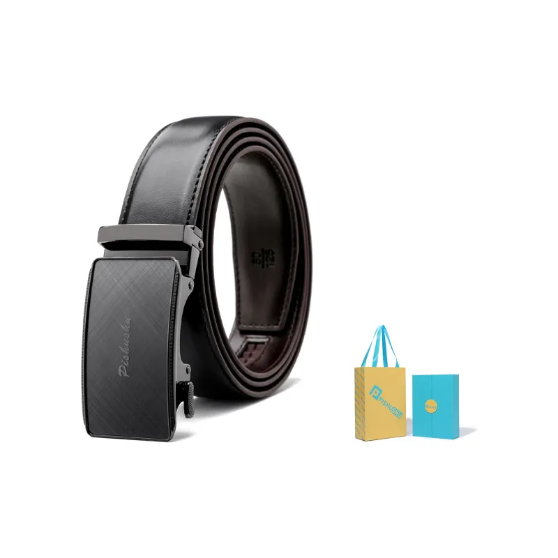 PISHUSHU Leather Belts Men-14