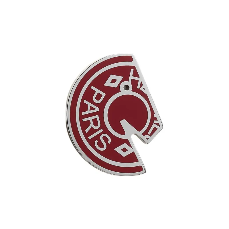 HERMES Brooches Unisex Red-0