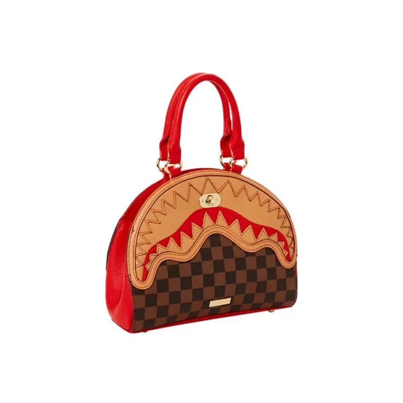 SPRAYGROUND PVC Handbag Handbag Regular Unisex Brown-2