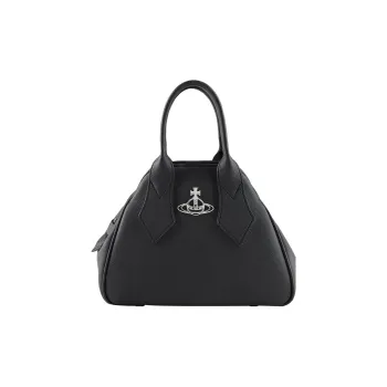 Vivienne Westwood PU Bowling Bag Shoulder Bag Crossbody Bag Handbag Small Size Women's Black