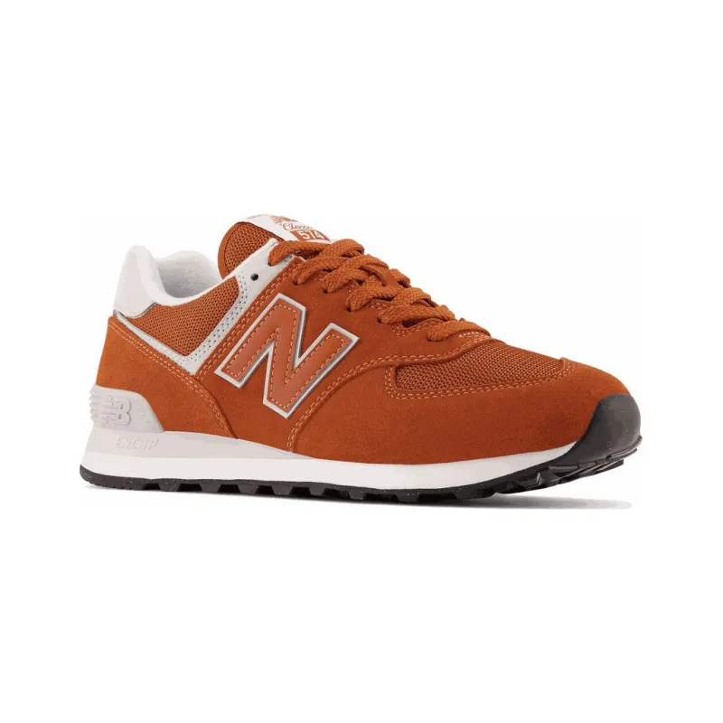 New Balance 574 Orange Grey-2