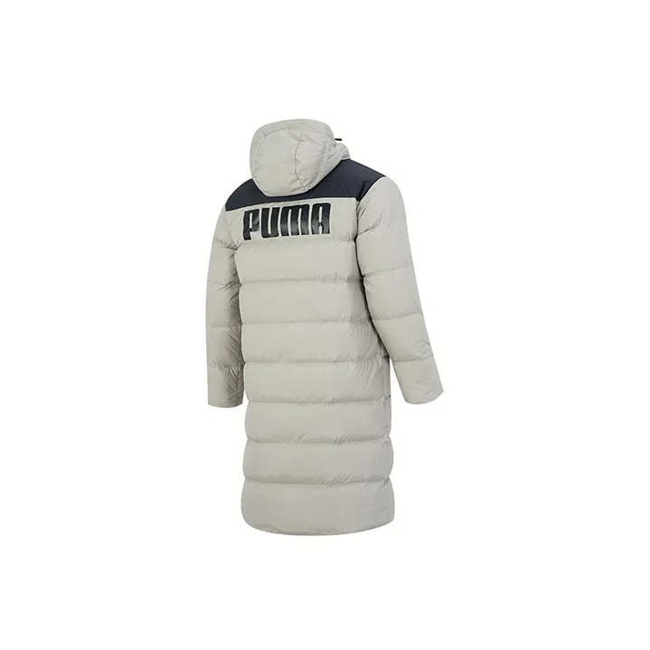 PUMA Down Jackets Men Gray-1