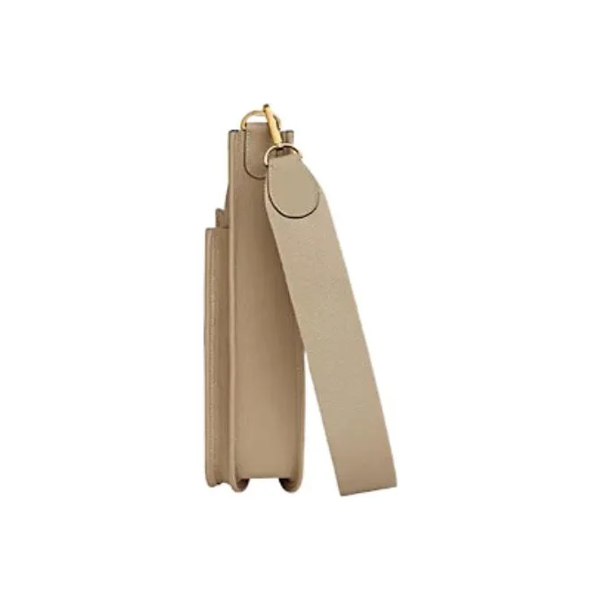 HERMES Evelyne Clemence Bullock Leather Shoulder Bag Crossbody Bag Women's S2 Trench Coat Beige-1