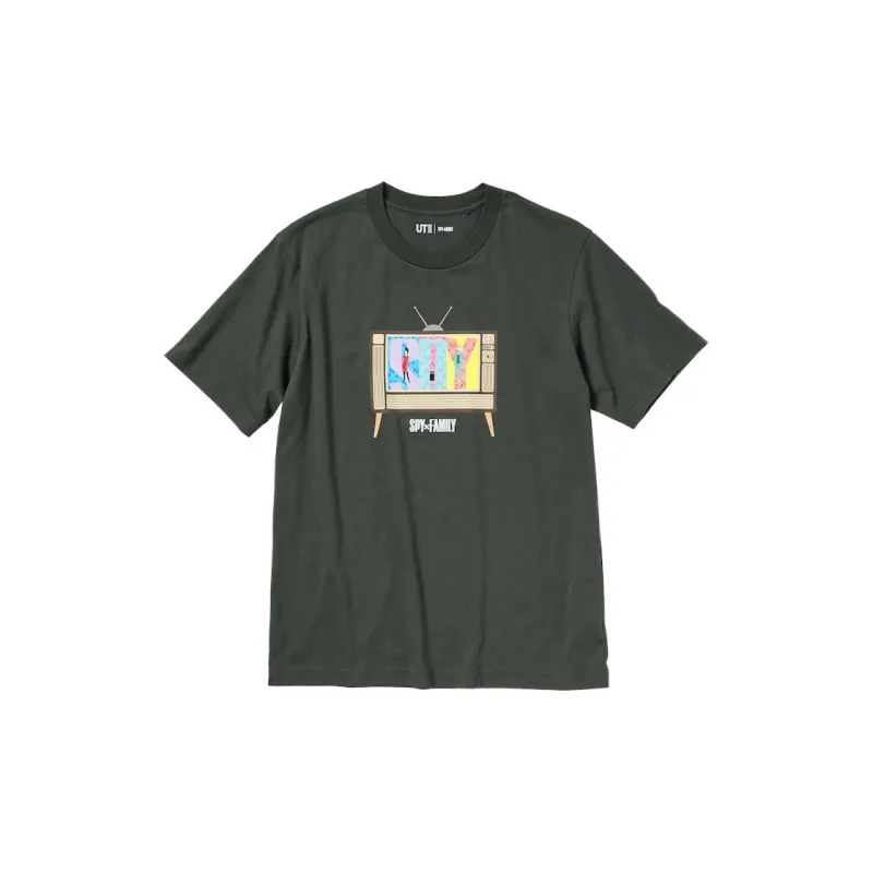 UNIQLO FW22 T Shirt Unisex Army Green-0