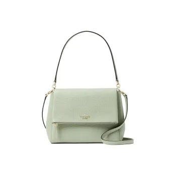 Kate Spade Leather Handbag Shoulder Bag Women's Light Aphrodite Green