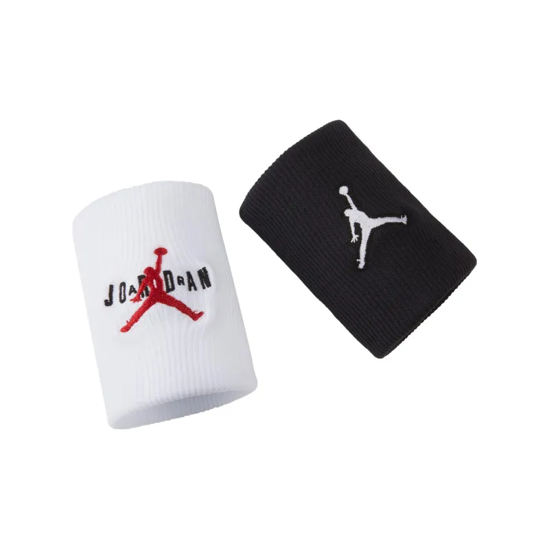 Jordan Wristbands Unisex White/Black-0