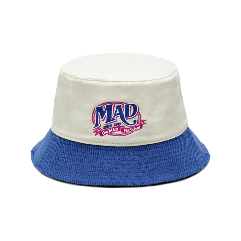 The MAD HATcher Cotton Corduroy Bucket Hat Bucket Hat Unisex-1