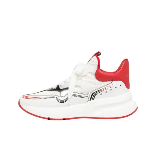 Alexander McQueen Low-Top Sports Casual Shoes Men's White