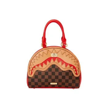 SPRAYGROUND PVC Handbag Handbag Regular Unisex Brown