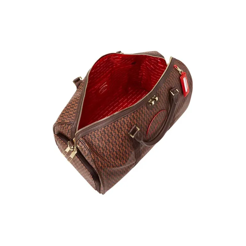 SPRAYGROUND PVC Handbag Medium Size Unisex Brown-5