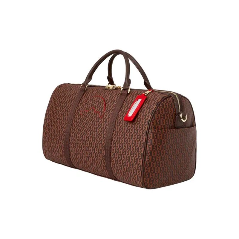 SPRAYGROUND PVC Handbag Medium Size Unisex Brown-2
